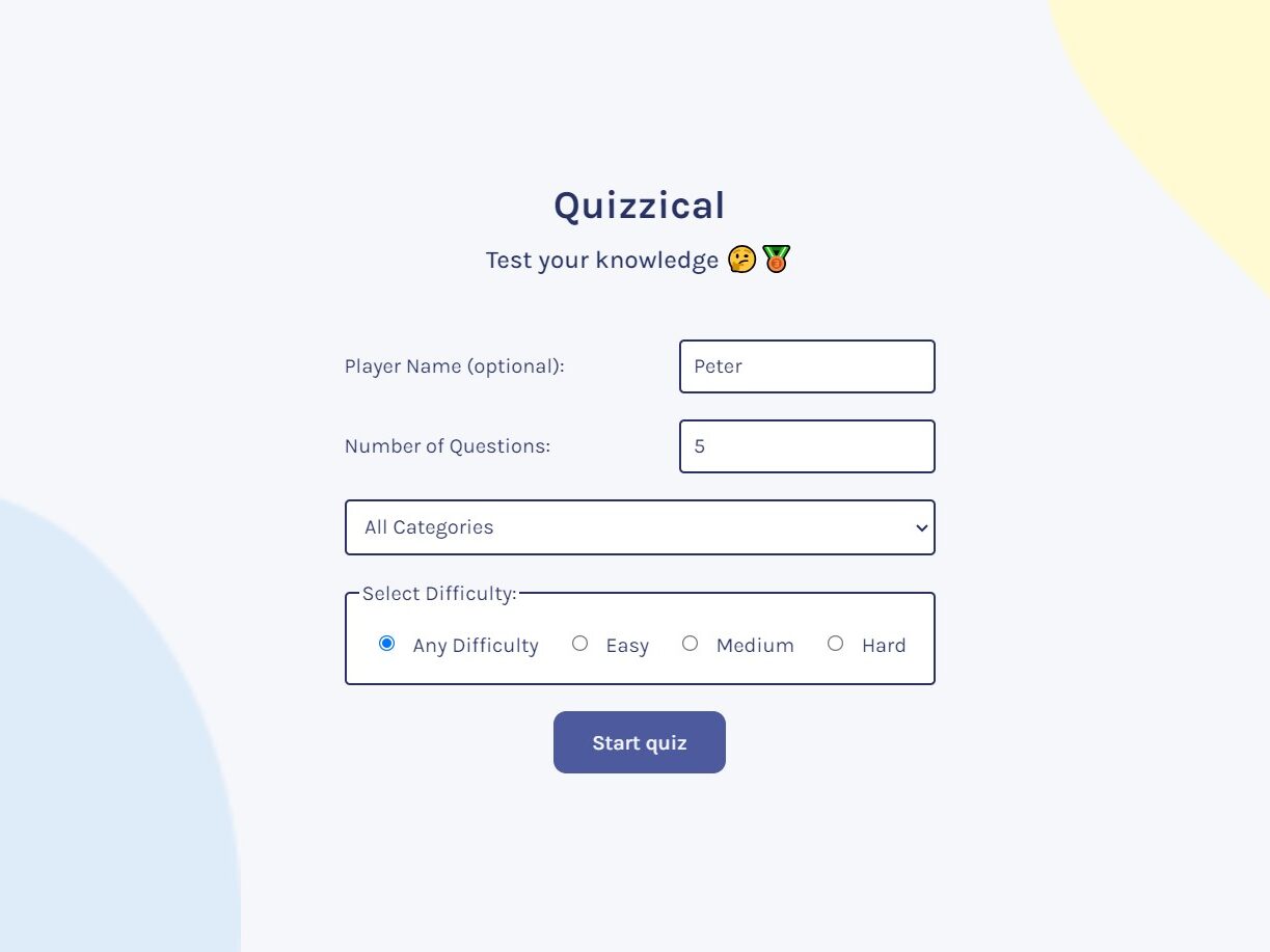 Quizzical-Intro-Page